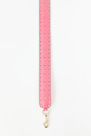 Valentino Leather & Rockstud Bag Strap