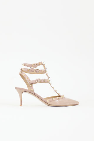 Valentino Patent Rockstud Heel