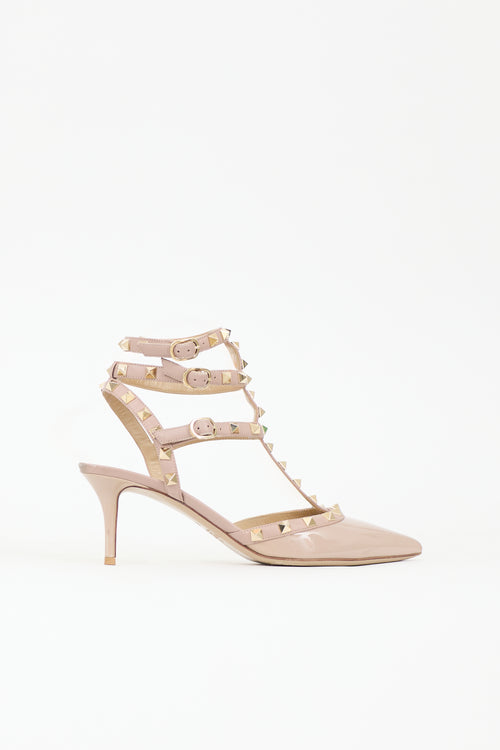 Valentino Patent Rockstud Heel