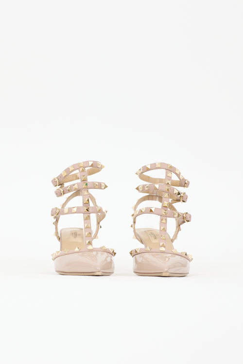 Valentino Patent Rockstud Heel