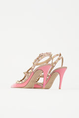 Valentino Patent Leather Rockstud Pump