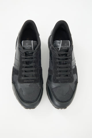 Valentino Leather Rockrunner Sneaker