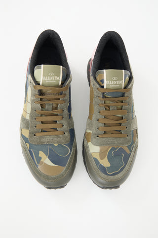 Valentino Camo Rockrunner Sneaker