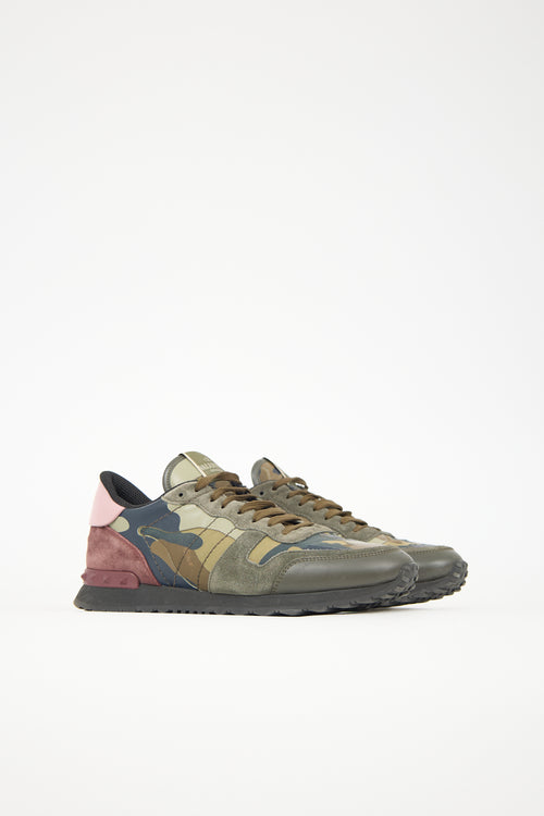 Valentino Camo Rockrunner Sneaker