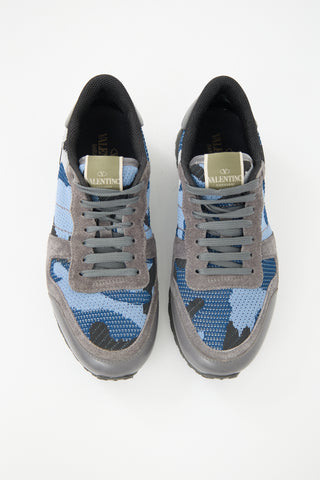 Valentino Camo Rockrunner Sneaker