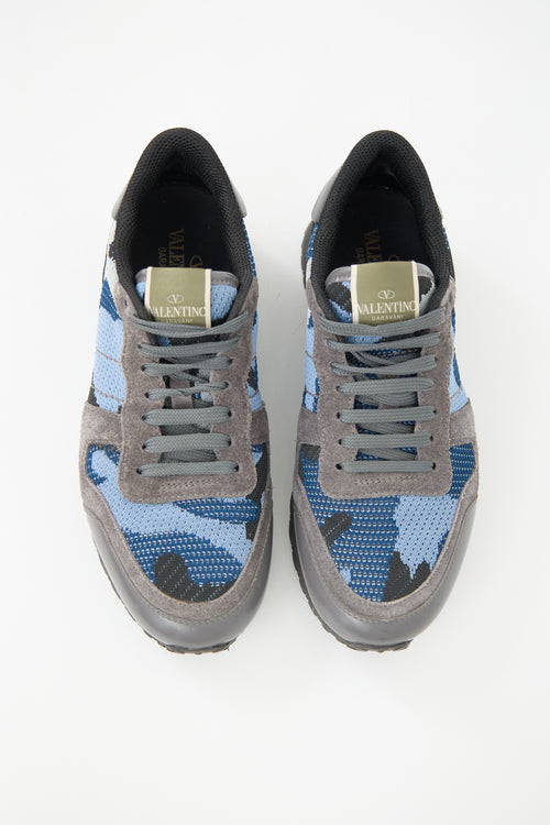 Valentino Camo Rockrunner Sneaker