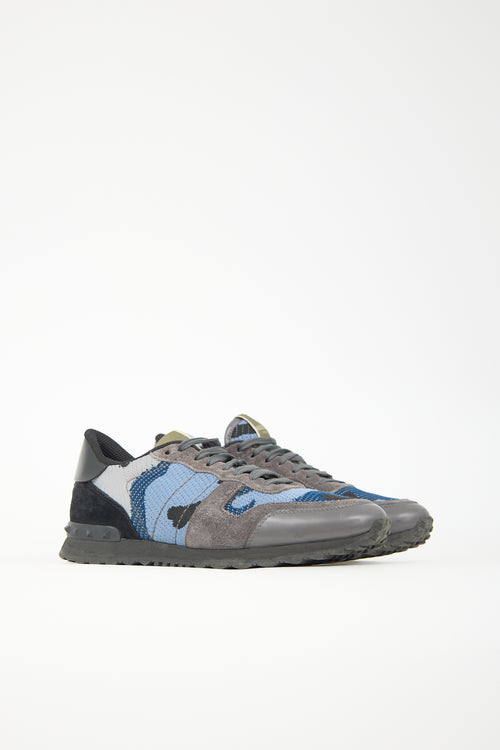 Valentino Camo Rockrunner Sneaker