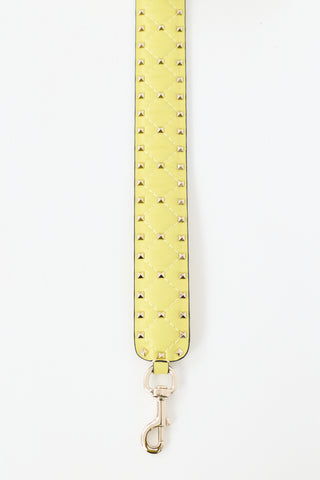 Valentino Leather & Rockstud Bag Strap