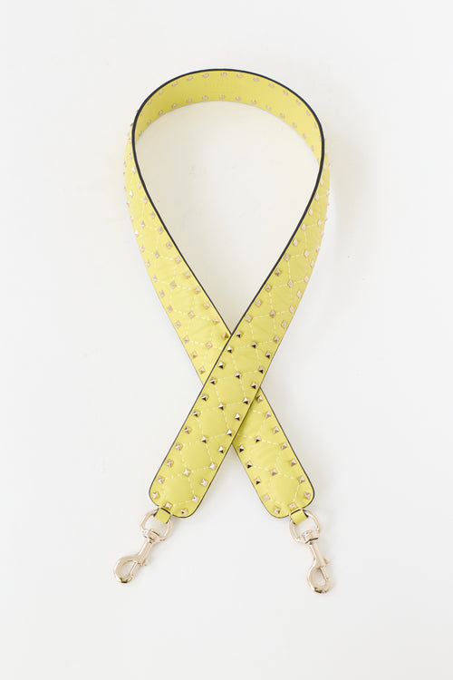 Valentino Leather & Rockstud Bag Strap