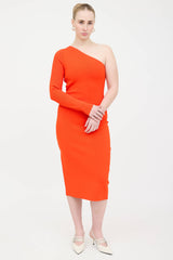 Victoria Beckham Body Asymmertical Dress