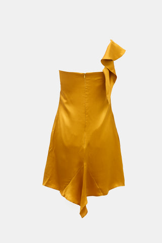 Versus Vintage Silk Satin Mini Dress