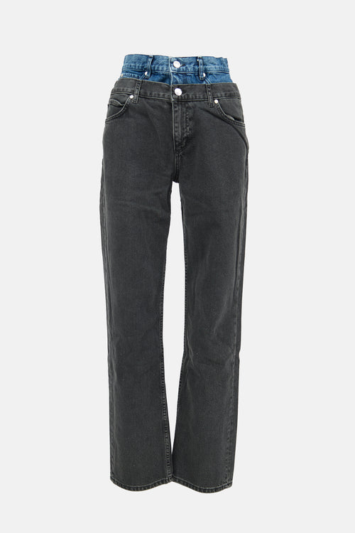 Sandro Double Waist Jeans