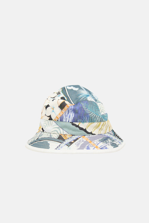 Hermès Tropical Patchwork Bucket Hat