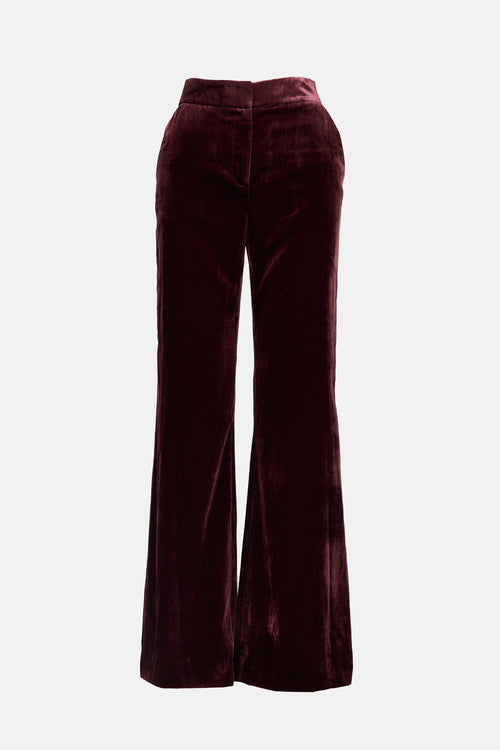 Veronica Beard Velvet Trouser