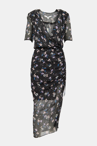 Veronica Beard Floral Mariposa Dress