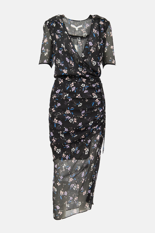 Veronica Beard Floral Mariposa Dress