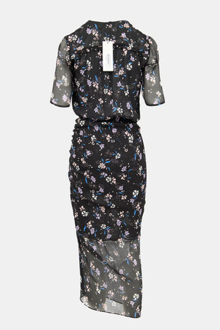 Veronica Beard Floral Mariposa Dress