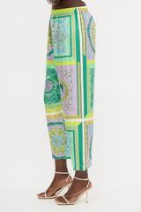 Versace Silk Printed Trouser