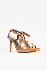 Versace Satin Medusa Heel