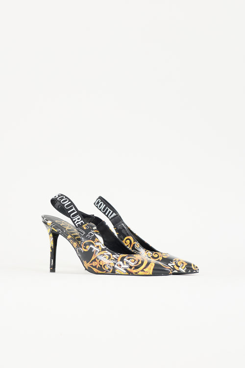 Versace Jeans Couture Logo Heel