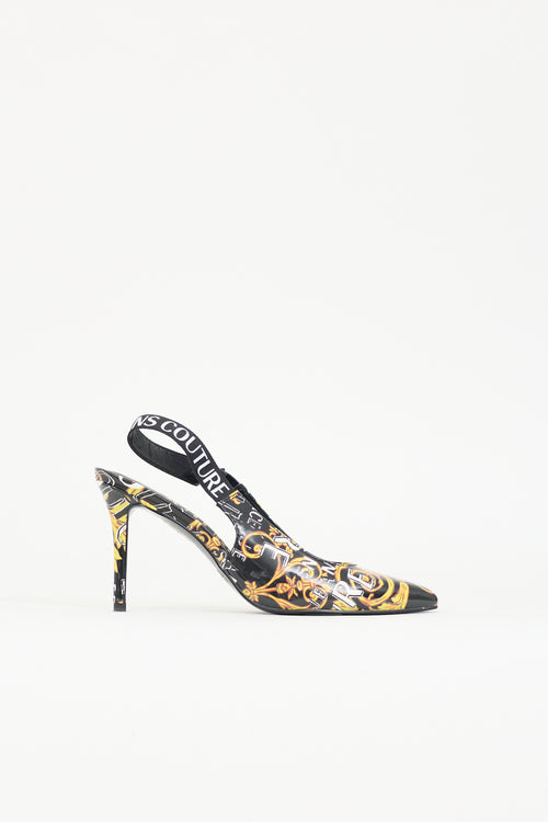 Versace Jeans Couture Logo Heel