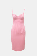 Versus Vintage Satin Midi Dress