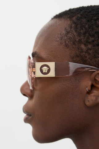 Versace MOD4405 Oversized Square Sunglasses