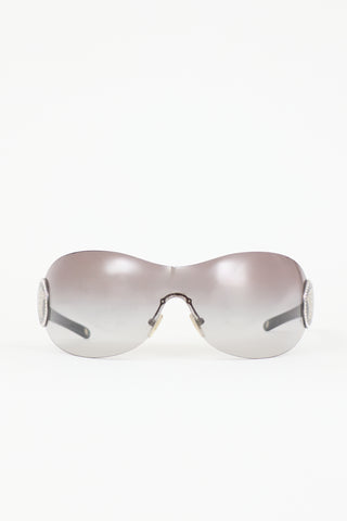 Versace MOD4162B Shield Sunglasses