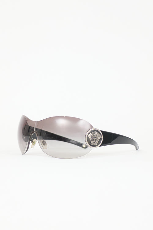 Versace MOD4162B Shield Sunglasses