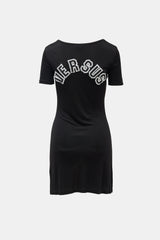 Versus Vintage Logo T-Shirt Dress