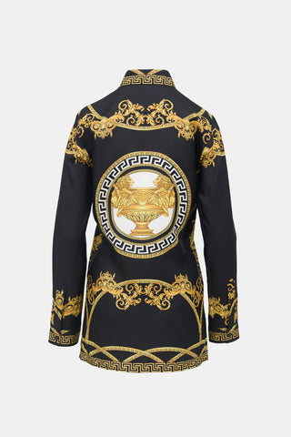 Versace Silk Barocco Shirt
