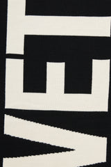Vetements Knit Logo Scarf