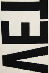Vetements Knit Logo Scarf