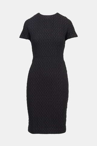 Victoria Beckham Cloqué Knit Midi Dress