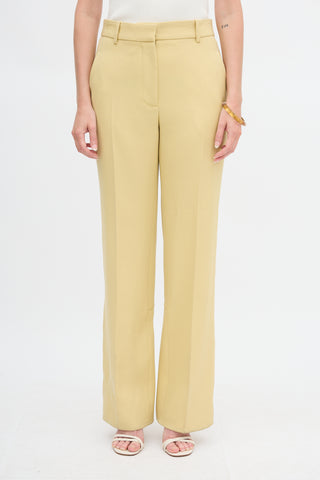 Victoria Beckham Twill Slit Trouser