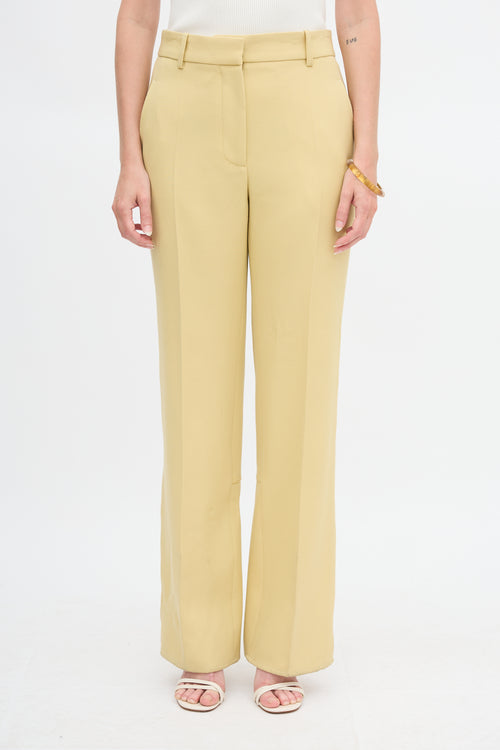 Victoria Beckham Twill Slit Trouser