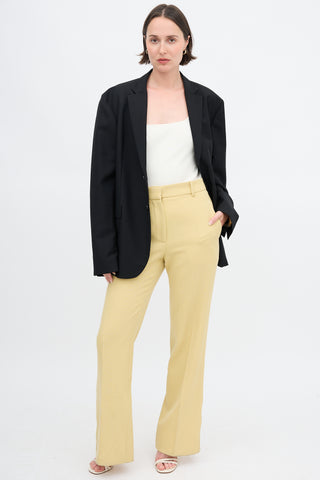 Victoria Beckham Twill Slit Trouser