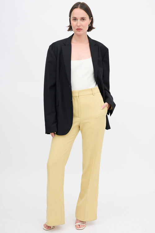 Victoria Beckham Twill Slit Trouser