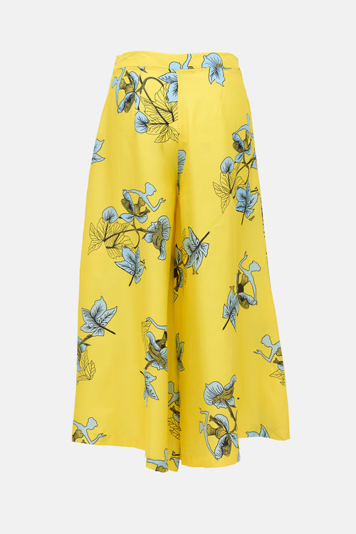 Vivetta Silk Printed Trouser