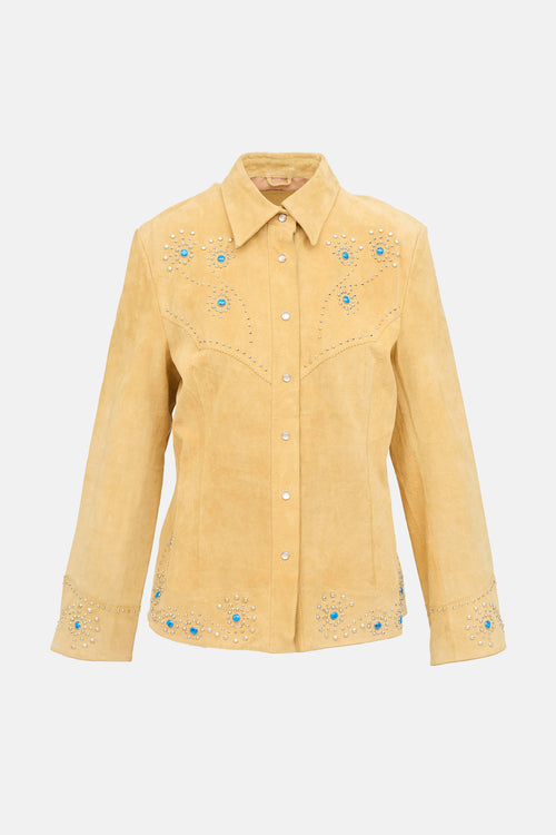 VSP Archive Suede Studded Jacket