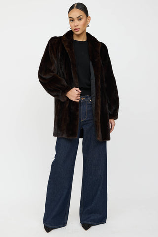 VSP Archive Collared Fur Jacket