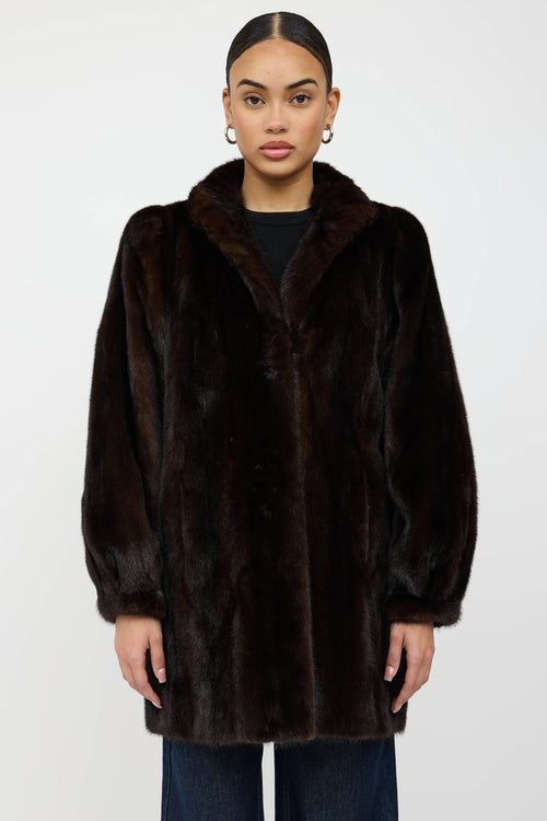 VSP Archive Collared Fur Jacket