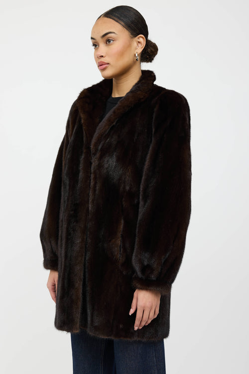 VSP Archive Collared Fur Jacket
