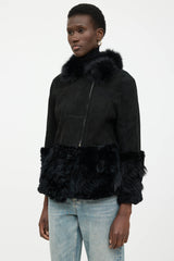 VSP Archive Suede Shearling Jacket