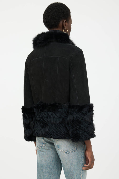 VSP Archive Suede Shearling Jacket