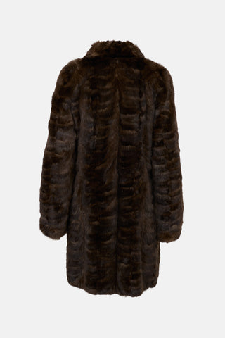 Fur Reversible Coat