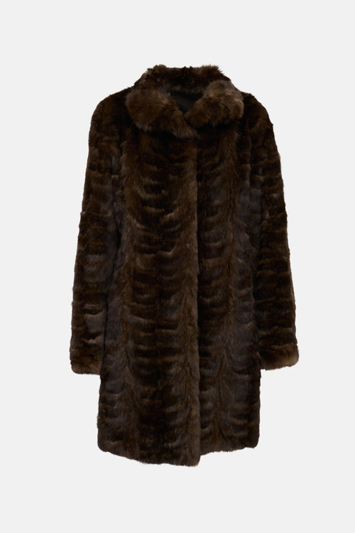 Fur Reversible Coat