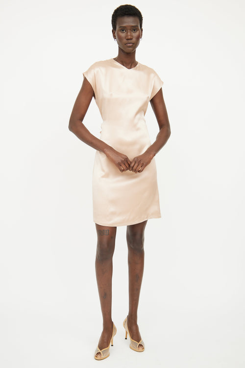 VSP Archive Champagne Short Sleeve Dress