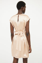 VSP Archive Champagne Short Sleeve Dress