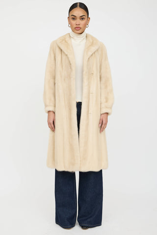VSP Archive Collared Fur Coat
